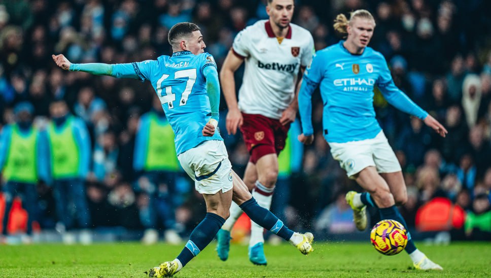 Manchester City vs West Ham (22:00 – 04/01) | Xem lại trận đấu
